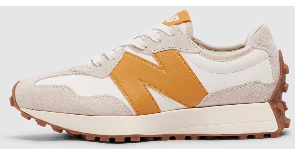 New Balance Ms327 Sneaker in Natural for Men Lyst UK