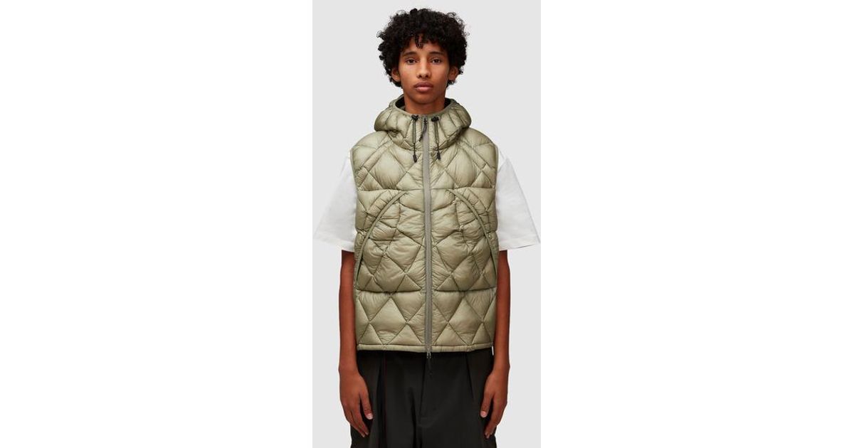Roa Light Down Gilet Vest in Green for Men Lyst