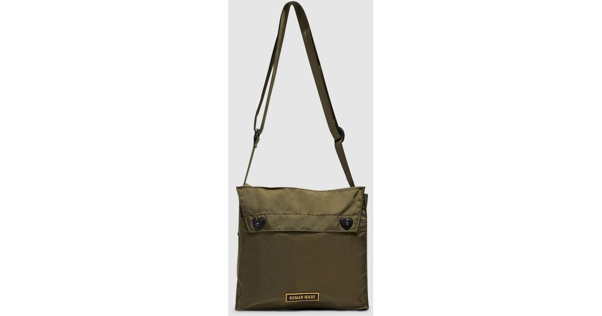 Human Made Large Military Shoulder Bag in Natural | Lyst
