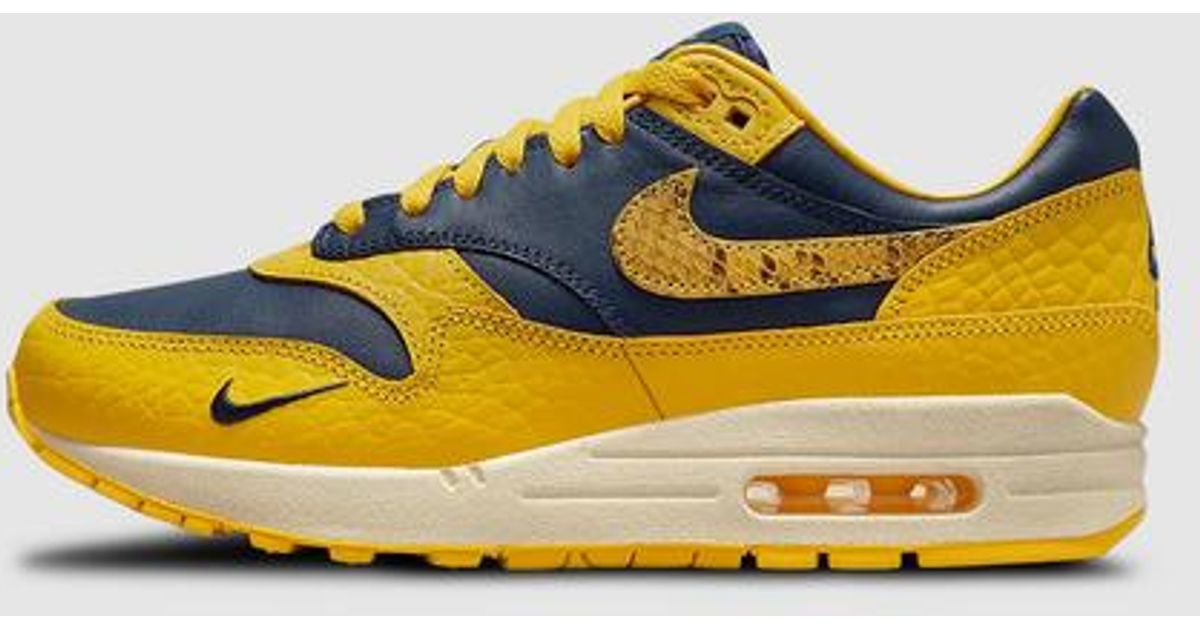 Nike Air Max 1 'michigan' Sneaker in Yellow for Men Lyst