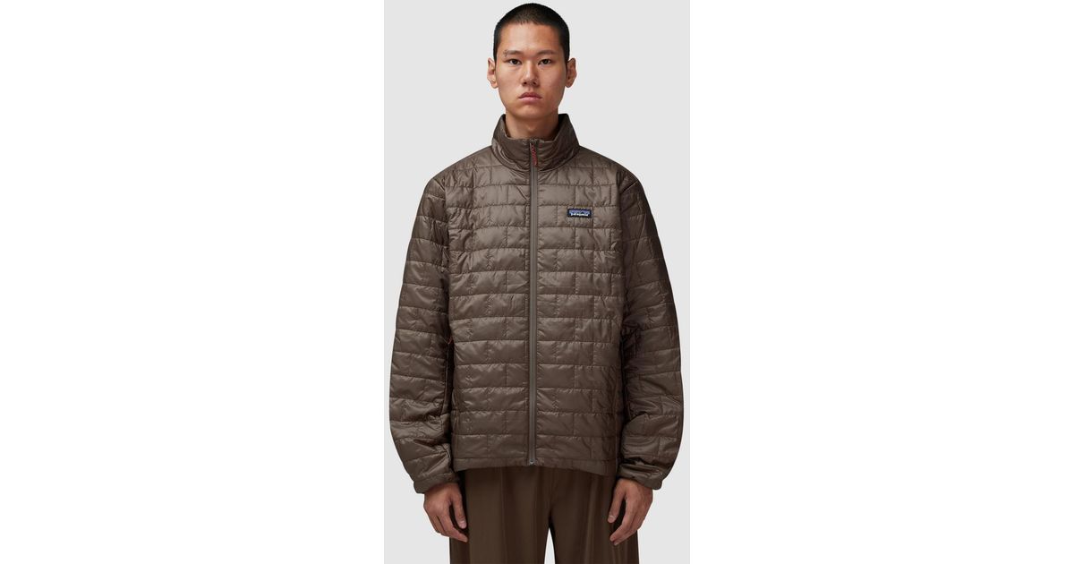 Patagonia Nano Puff Jacket (Marlow in Brown for Men | Lyst
