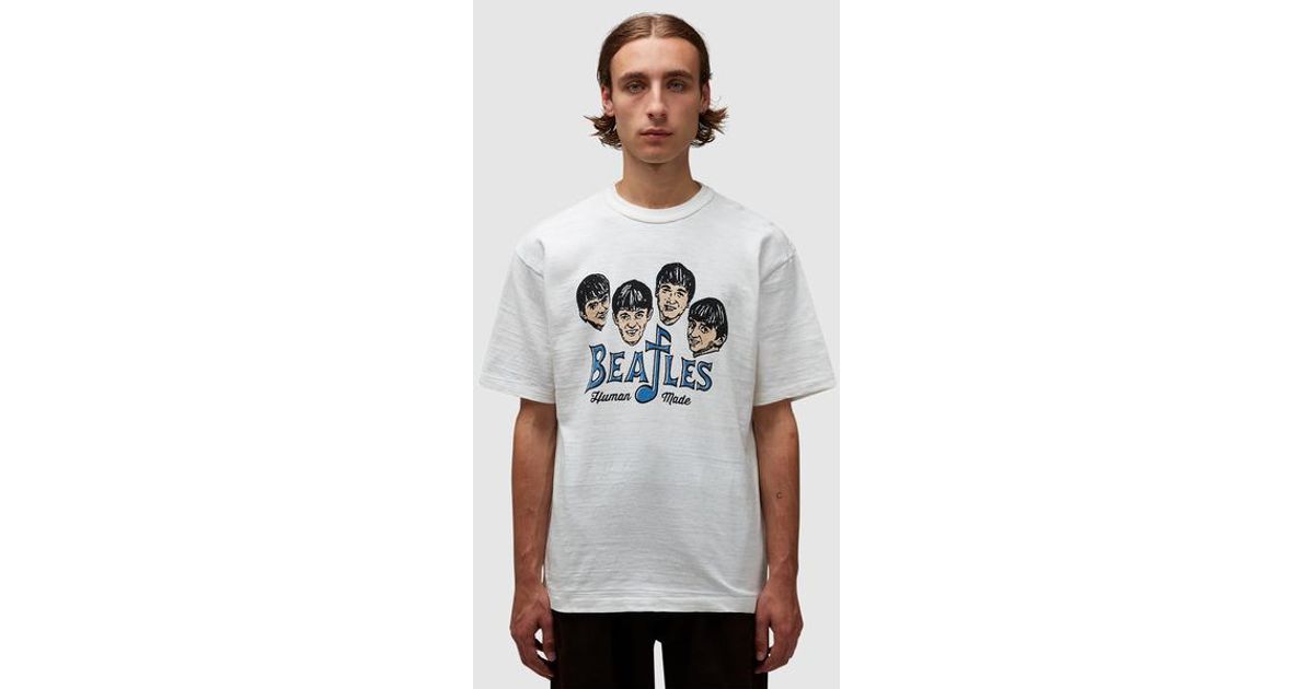 Human Made Beatles T-shirt in White for Men | Lyst