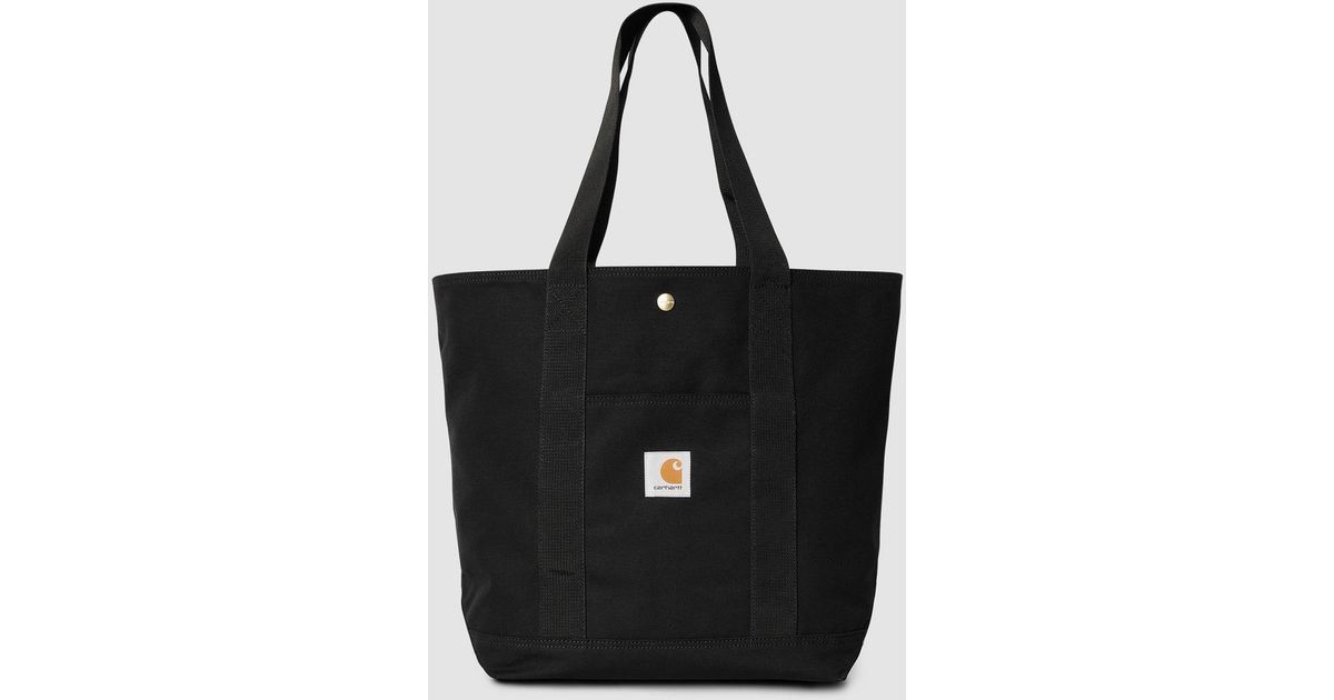 Carhartt Canvas Tote Bag ( in Black | Lyst