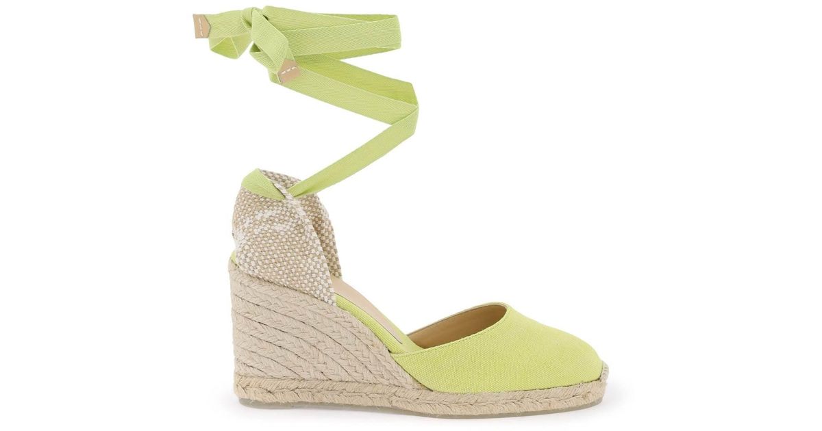 Castaner yellow espadrilles best sale