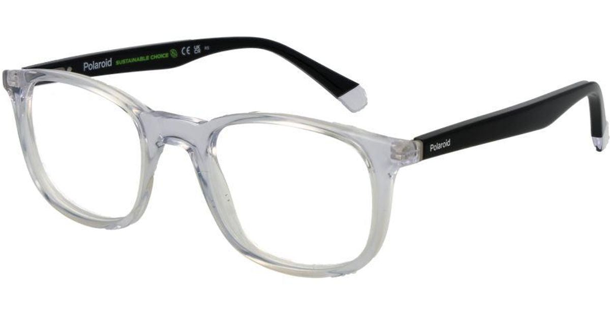 Polaroid Transparent Cellulose Propionate Glasses (frames 