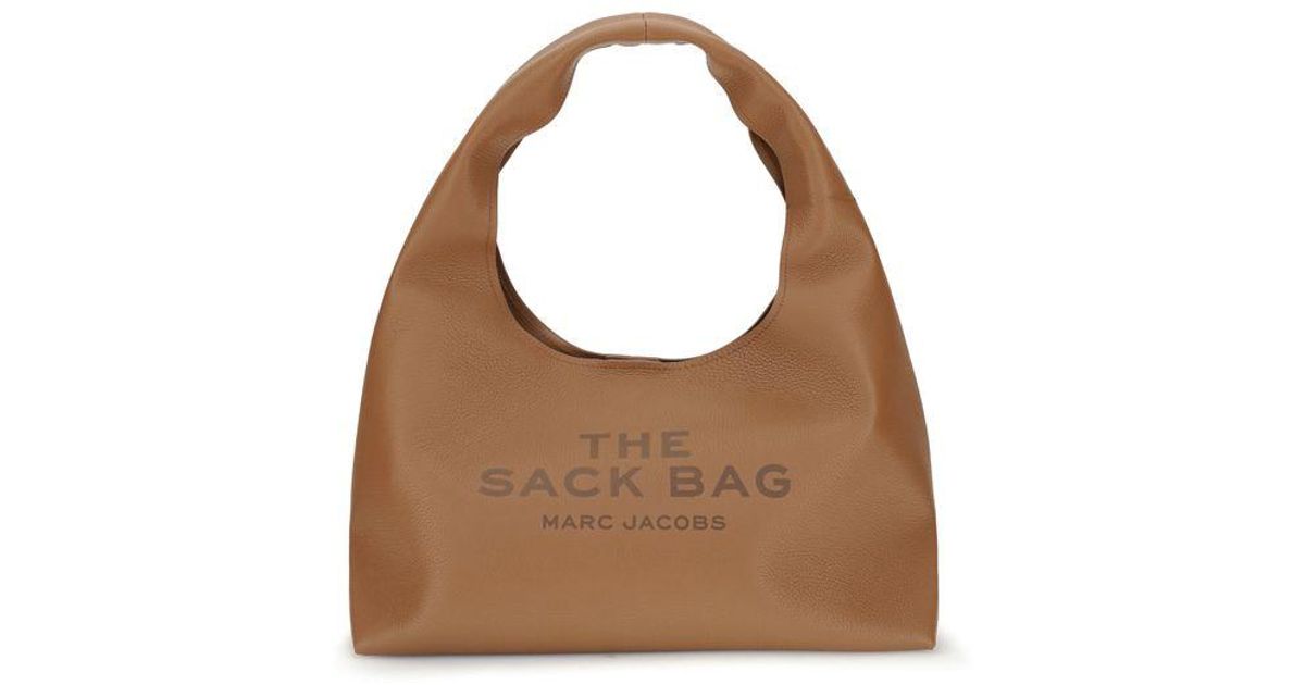 Marc Jacobs Sack Shoulder Bag in Brown | Lyst UK