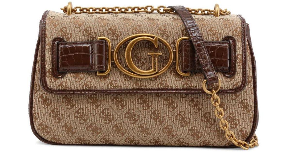 Guess Aviana Crossbody Bag in Brown Save 8 Lyst