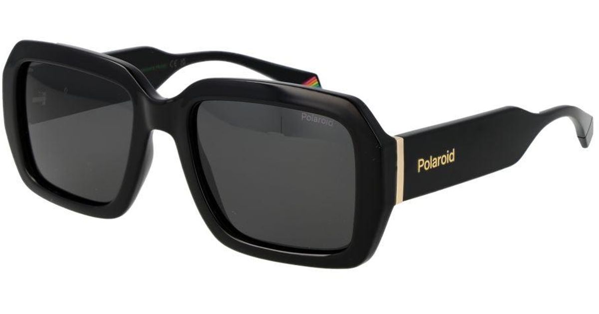 Polaroid Black Acetate Sunglasses