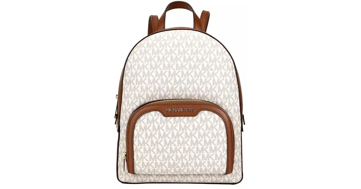 Michael kors vanilla backpack best sale