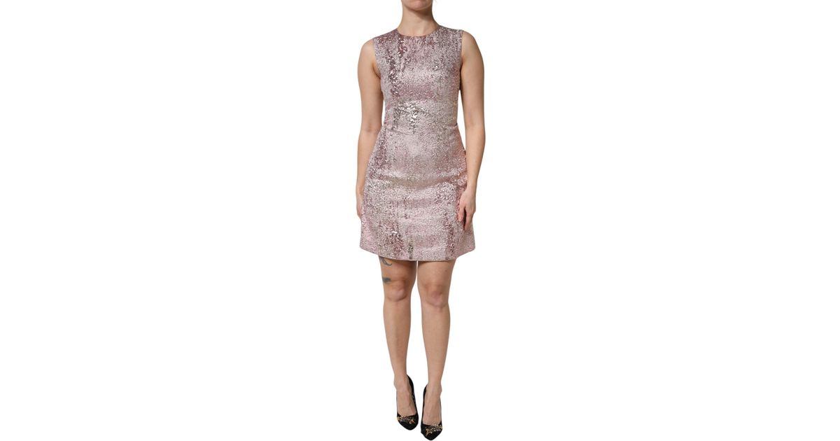 Dsquared² Beige Leather Open Shoulder Sheath Mini Dress