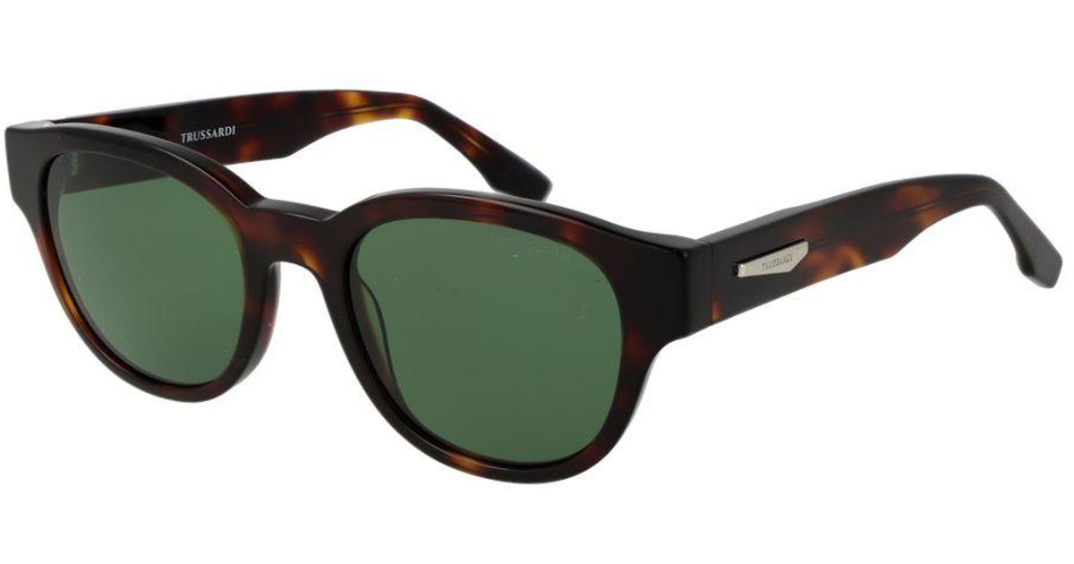 Trussardi Brown Acetate Glasses (Frames)