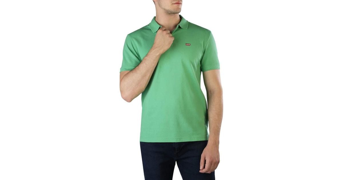 Rust Morning roller Levi's Polo T-shirt in Green for Men - Save 37% | Lyst