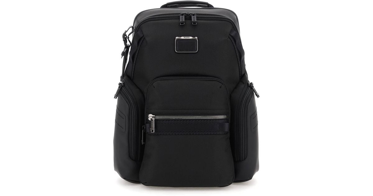 Tumi Navigation Alpha Bravo Backpack in Black for Men | Lyst