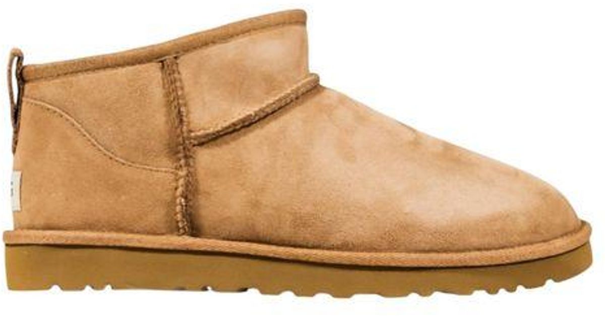 UGG Beige Leather Ankle Men\'s Boots UGG Chelsea Lug Men main image 2