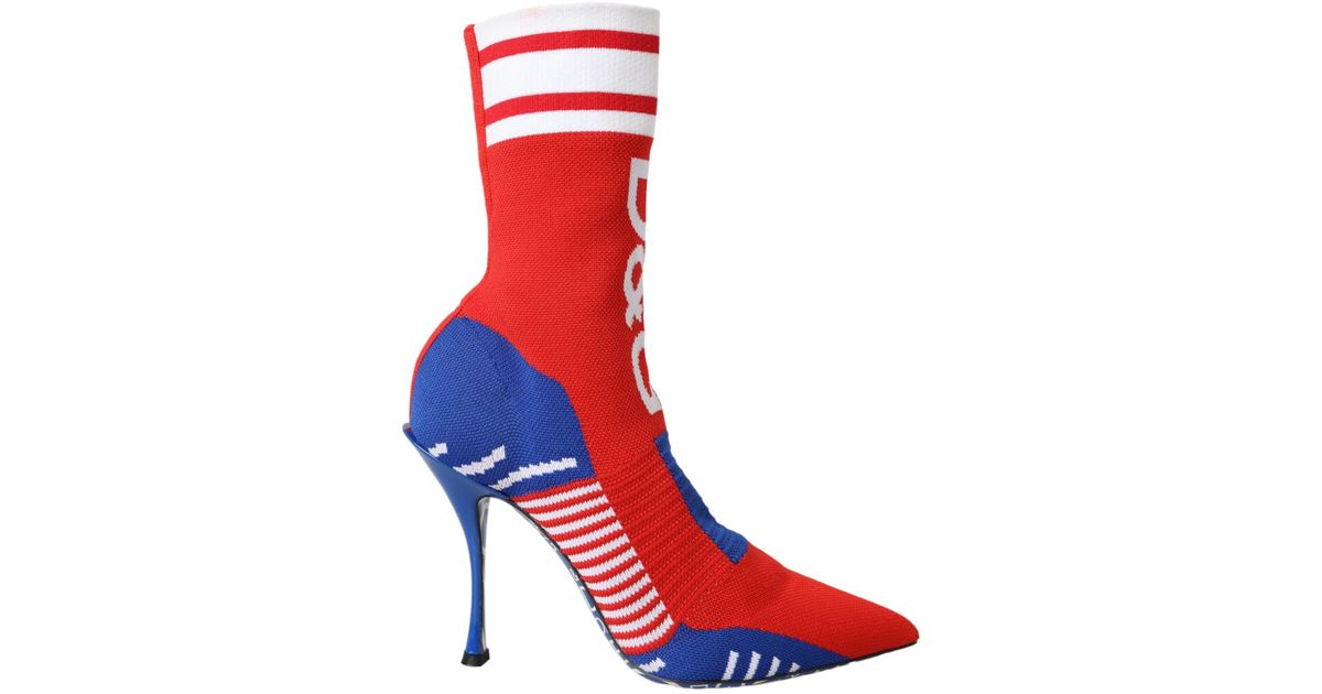 Dolce and gabbana sock boots hot sale