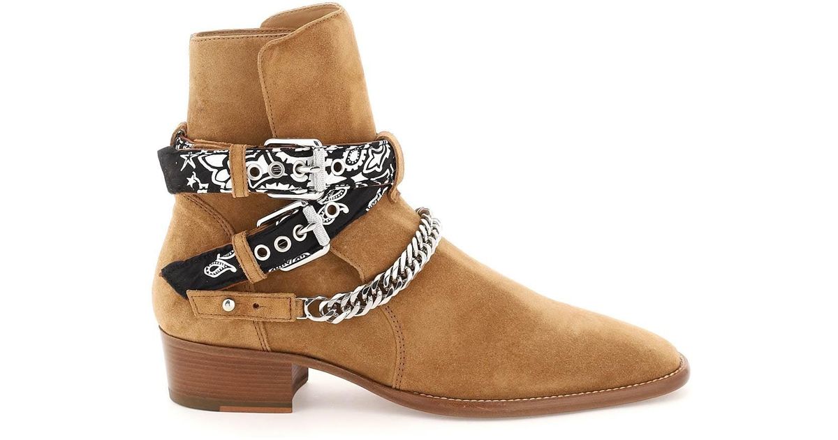 Amiri bandana boots mens best sale