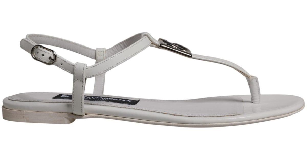 Dolce & Gabbana White Leather Rubber Logo Ankle Boots Shoes main image 1