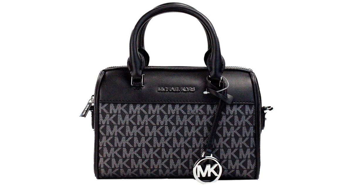 Black crossbody mk purse sales