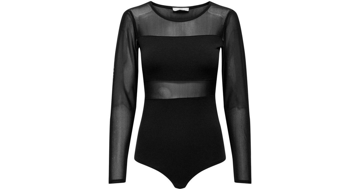 ONLY Black Cotton Tops & T | Lyst ONLY Black Cotton Tops & T