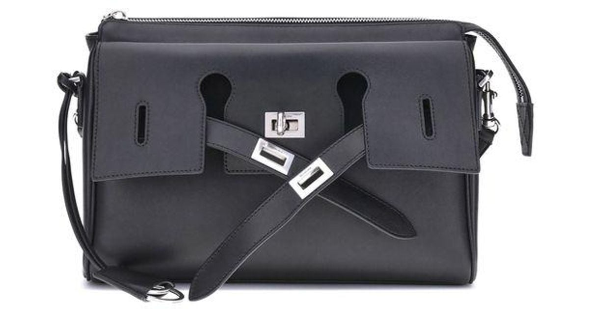 Balenciaga Bel Air Small Shoulder Bag in Black for Men | Lyst