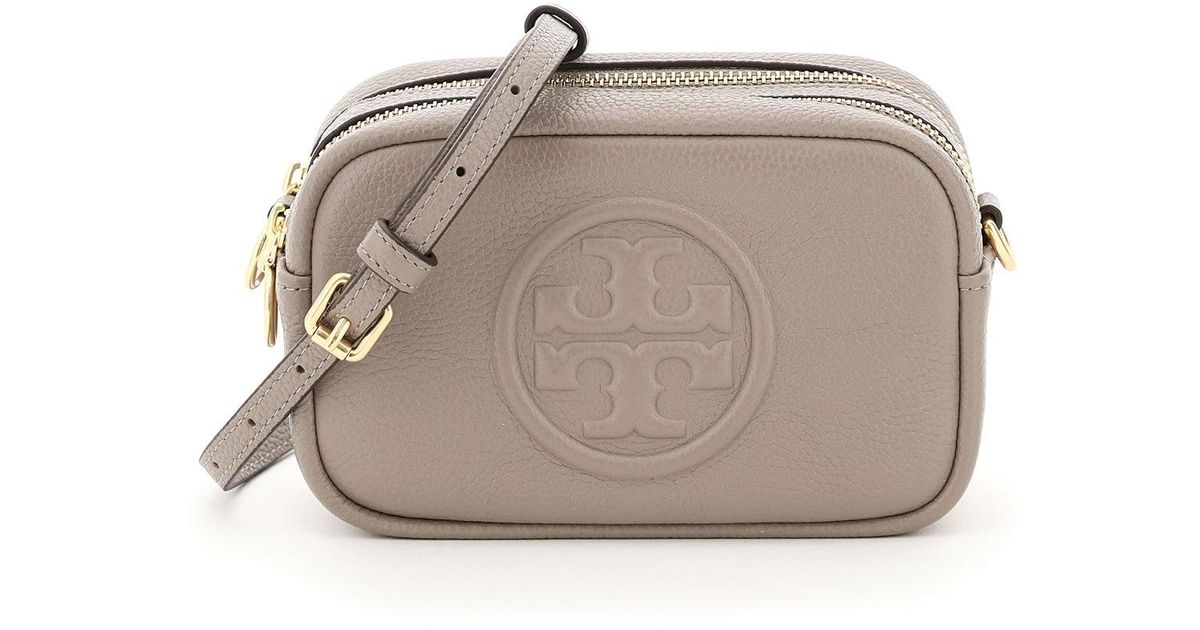 mini perry bombé gingham camera bag