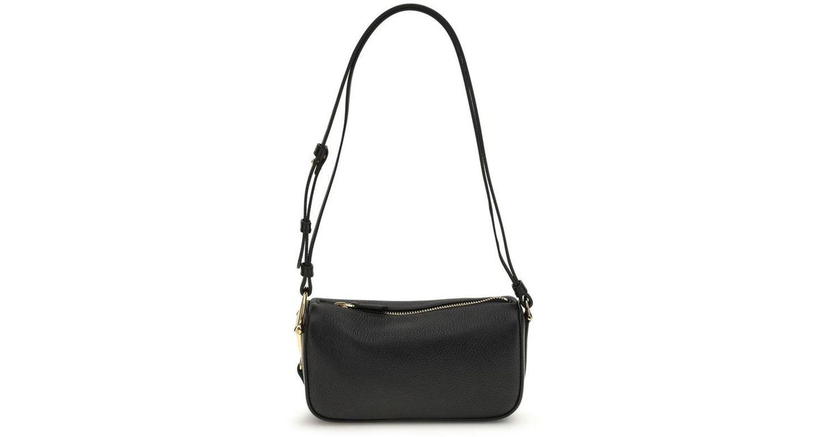 Jacquemus Black Calf Leather Bos Taurus Handbag