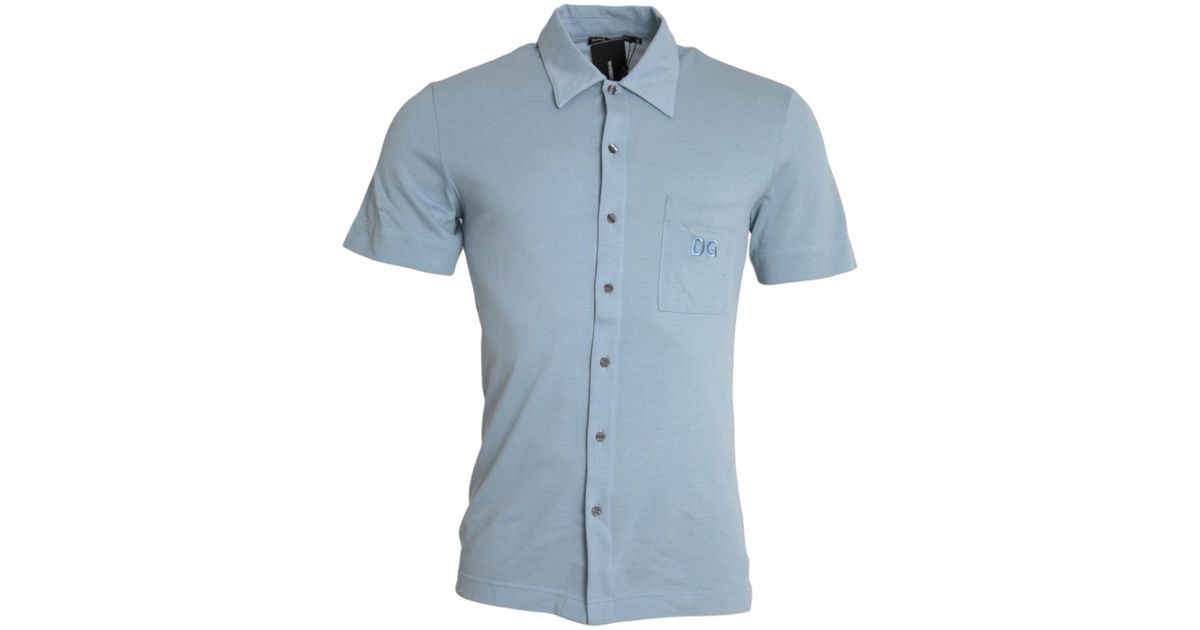 Dolce & Gabbana Red Cotton XOXO Collared Polo T-shirt main image 1