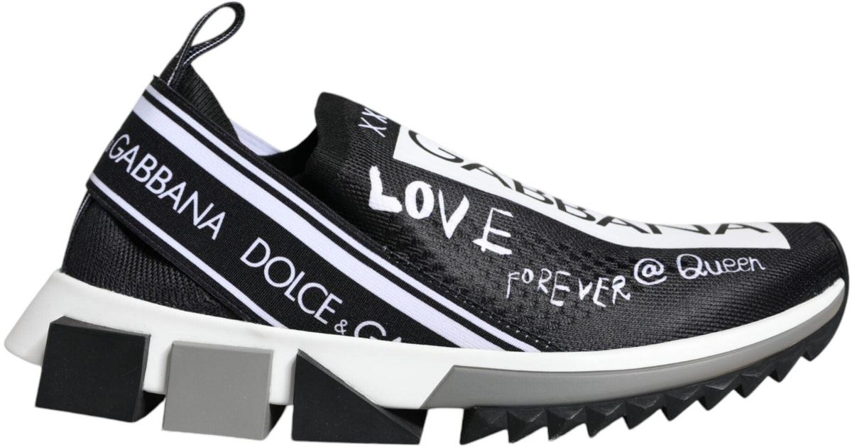Dolce & Gabbana Multicolor Sorrento Low Top Sneakers Shoes