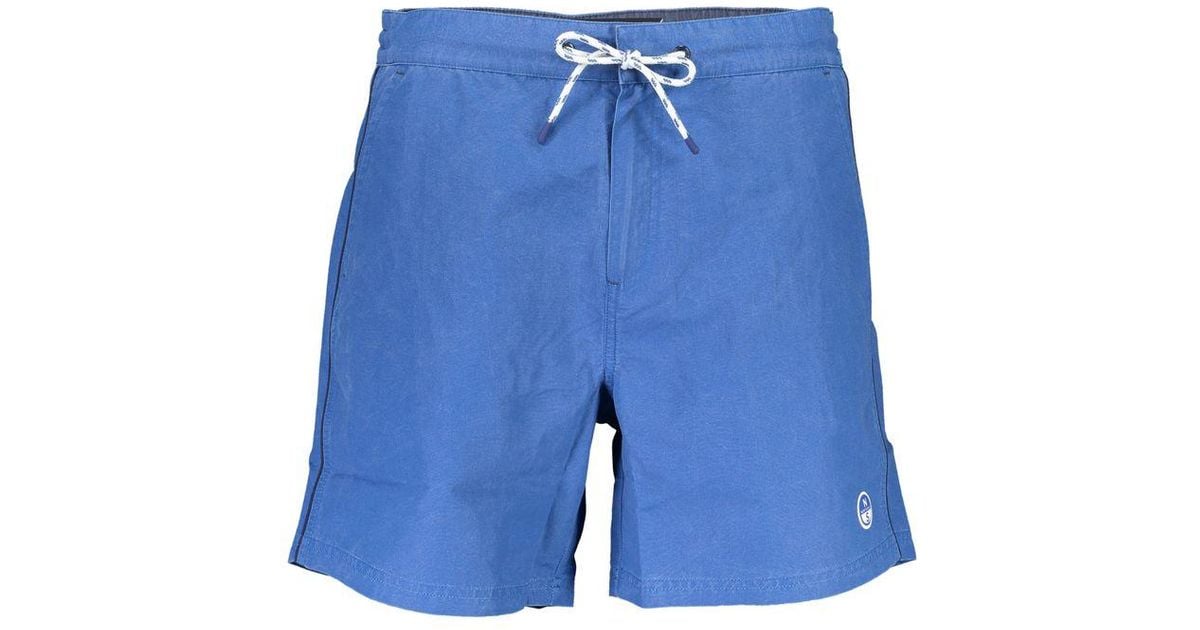 North Sails Red Nylon Men's Swim Trunk