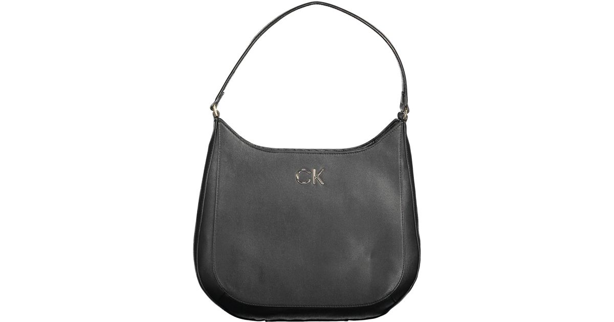 Calvin Klein Polyester Handbag in Black Lyst
