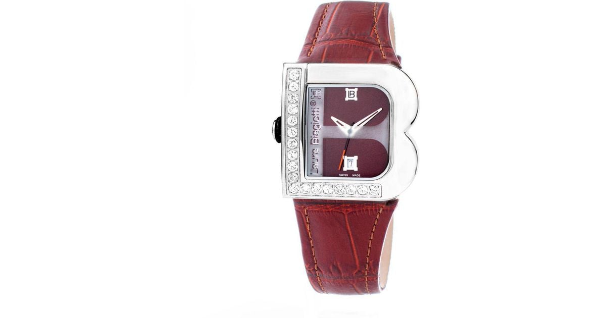 Laura Biagiotti Silver Stainless Steel Dress Watch