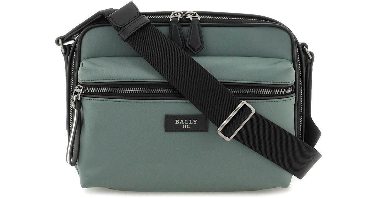 Bally Nylon Crossbody Bag in Black for Men Lyst