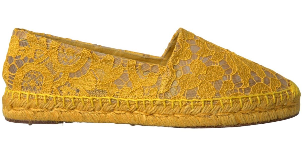 Dolce & Gabbana Purple Vally Taormina Lace Crystals Flats Shoes