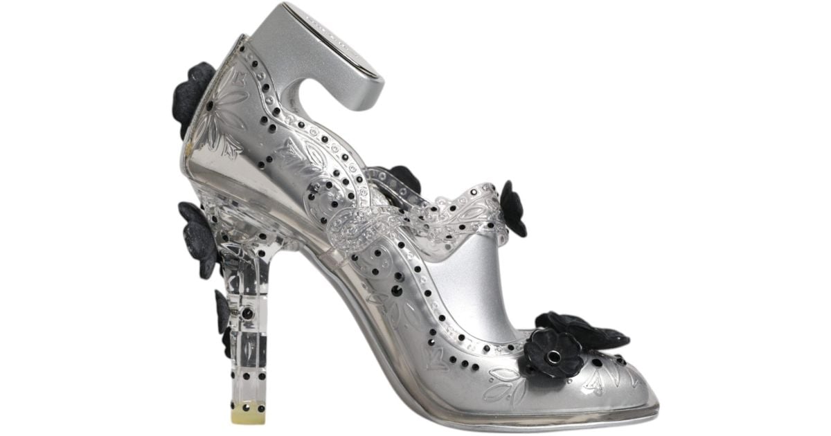 dolce and gabbana cinderella heels