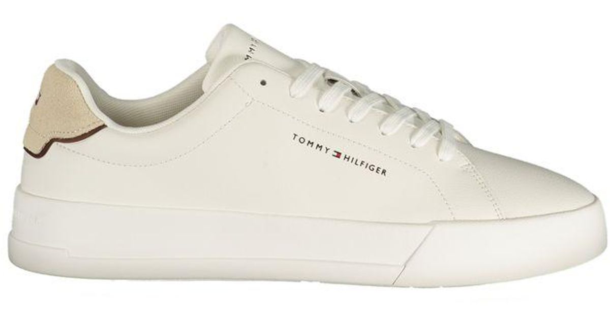 Tommy Hilfiger Bianco Poliuretano Uomo Sneaker main image 0