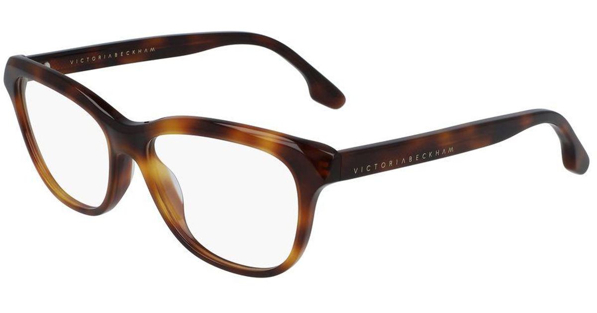 Victoria Beckham Brown Injected Glasses (Frames)