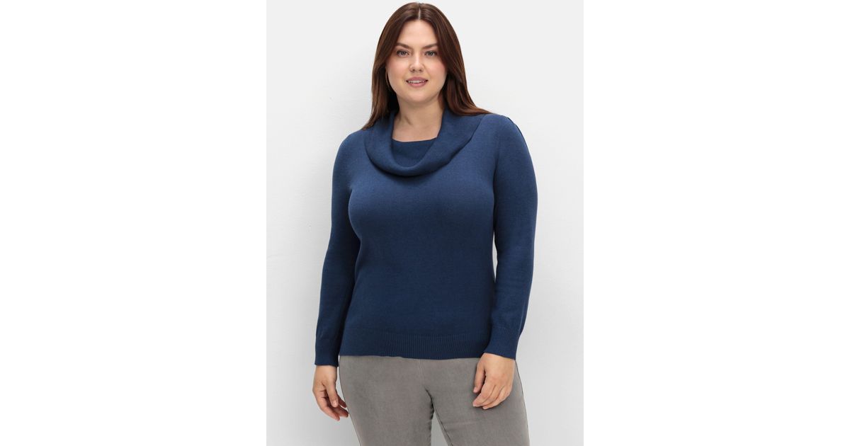 Strickpullover Wasserfall Pullover Damen Pullover Mit Weitem