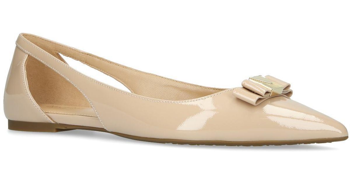 no heel michael kors flats