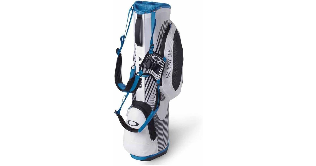 Oakley Blue Factory Lite Golf Bag For Men Lyst