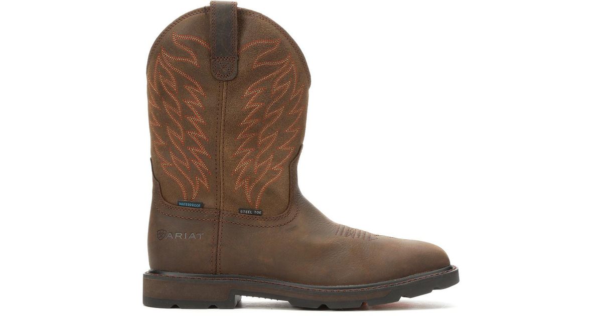 ariat groundbreaker round toe