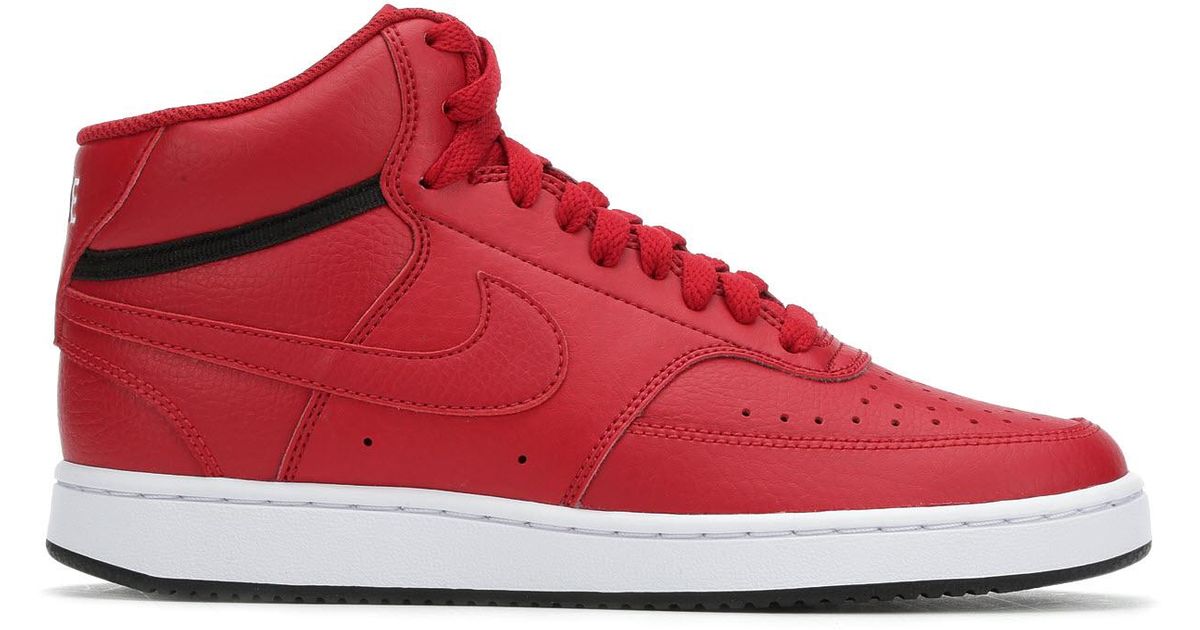 nike court vision mid red