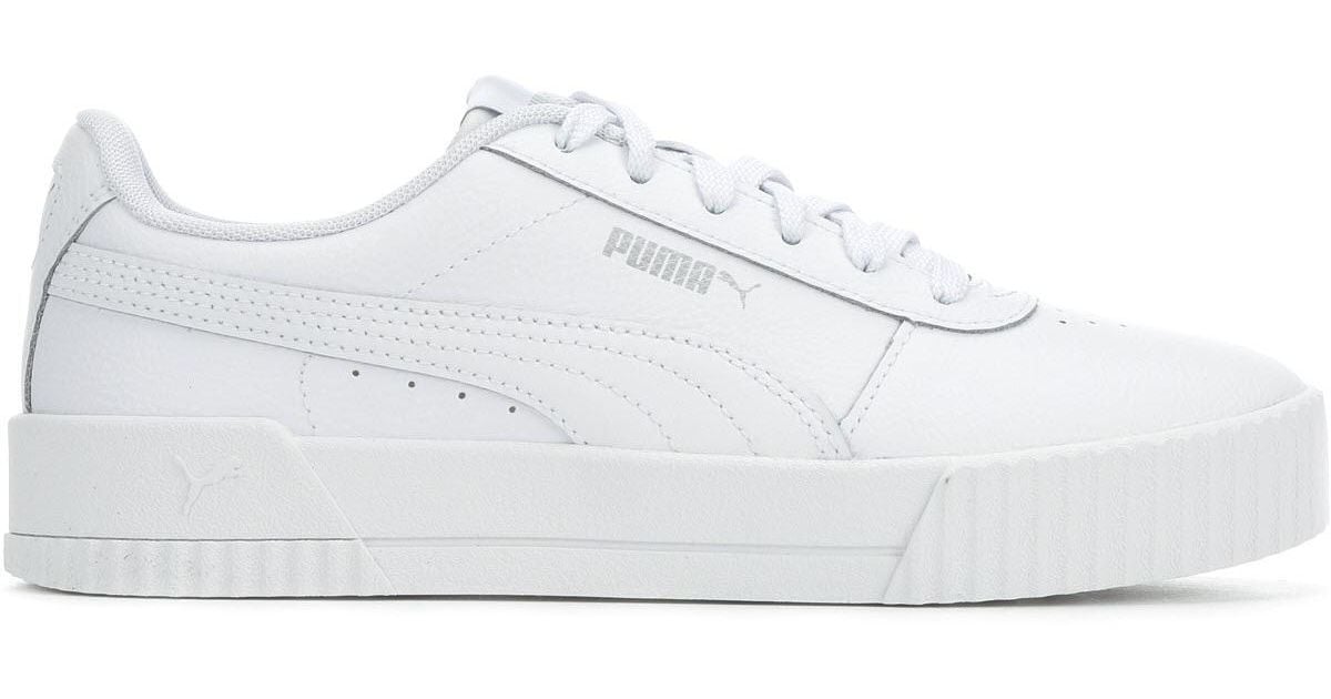 puma womens carina white