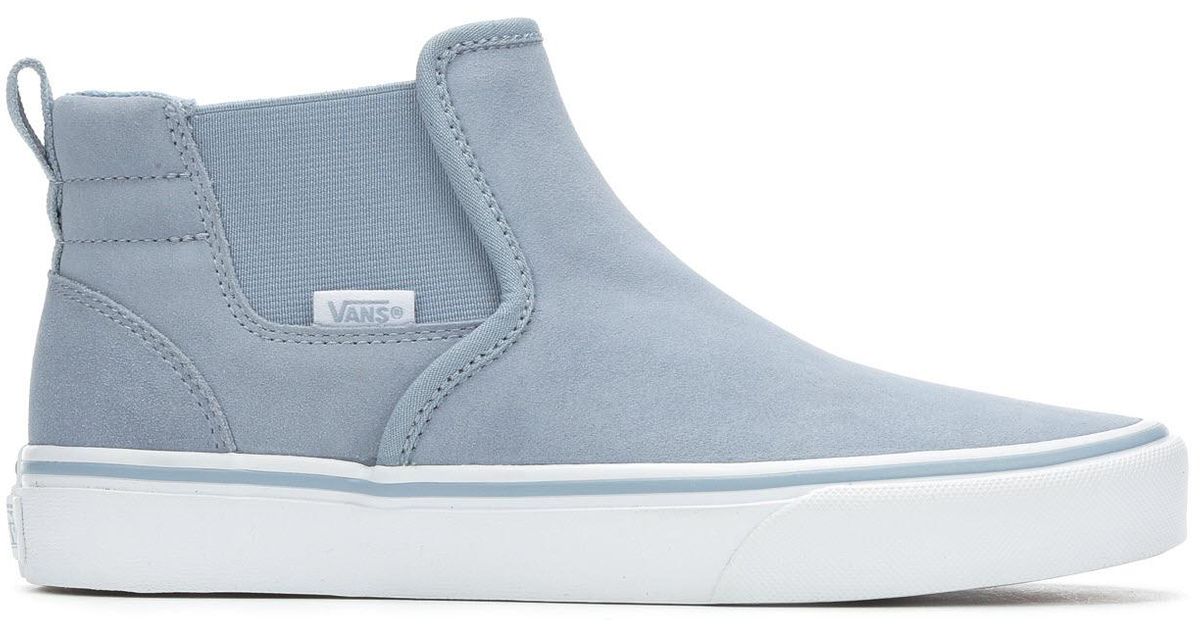 vans asher slip on mid sneaker