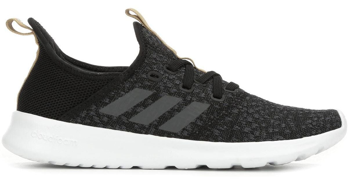 adidas cloudfoam black and grey