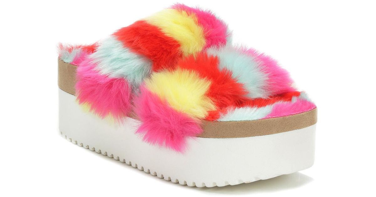 madden girl pink sandals