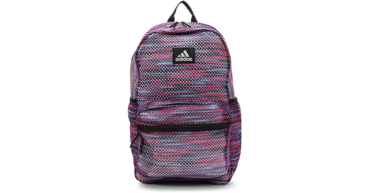 adidas hermosa mesh backpack purple