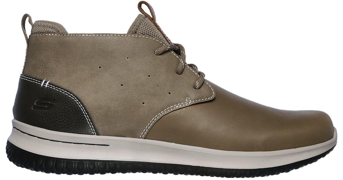 skechers delson clenton chukka boots