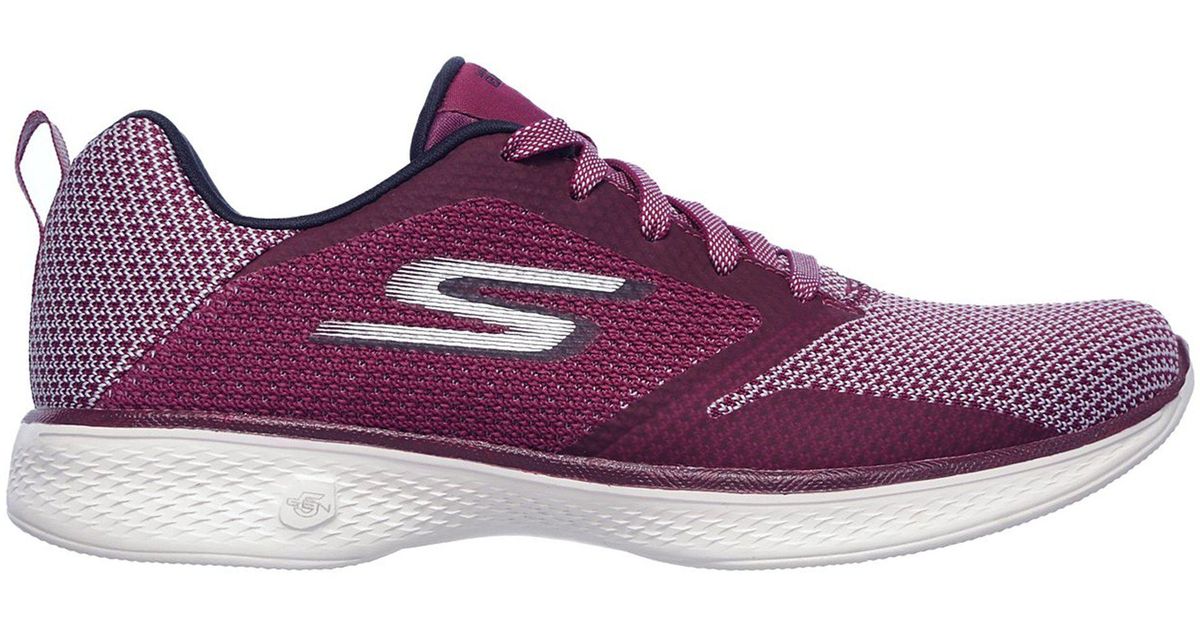 skechers go walk 4 purple