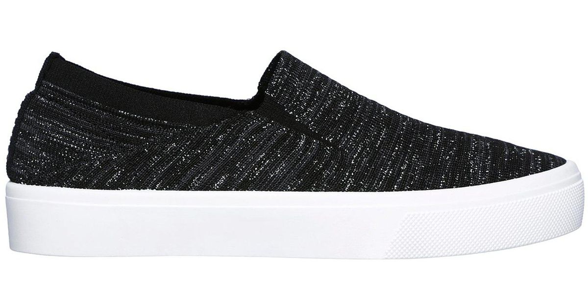 skechers black poppy