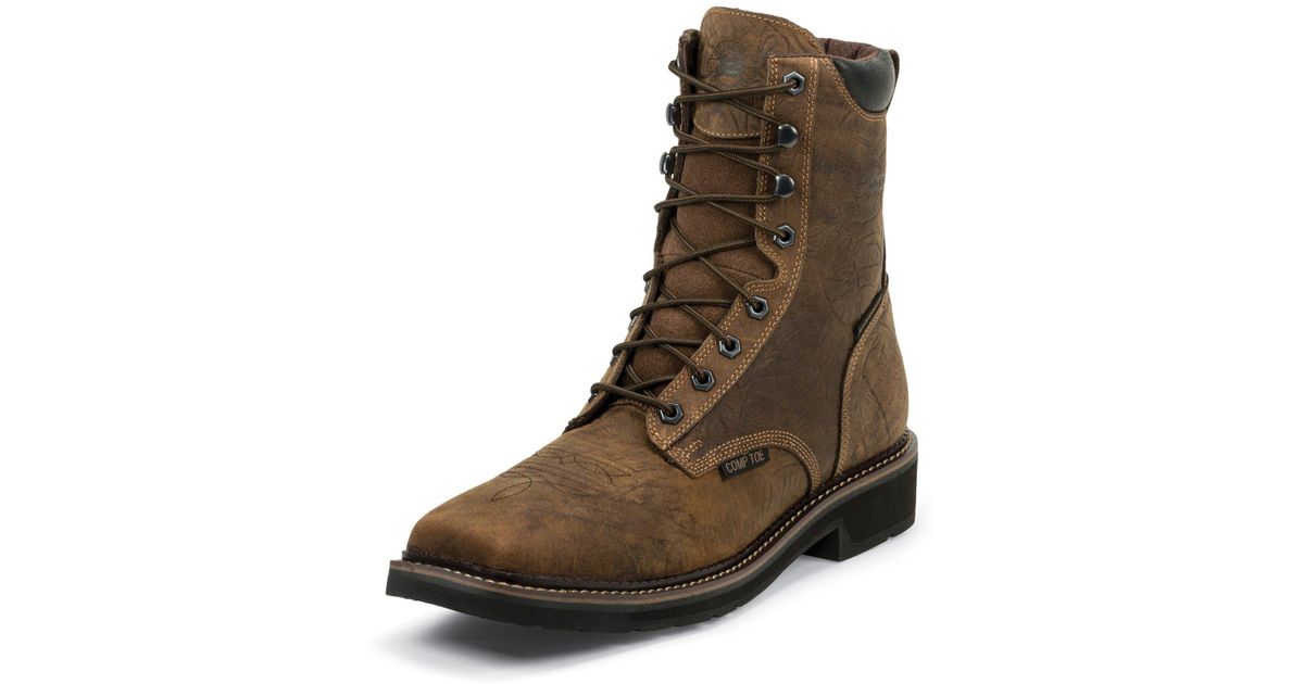 justin driller waterproof comp toe